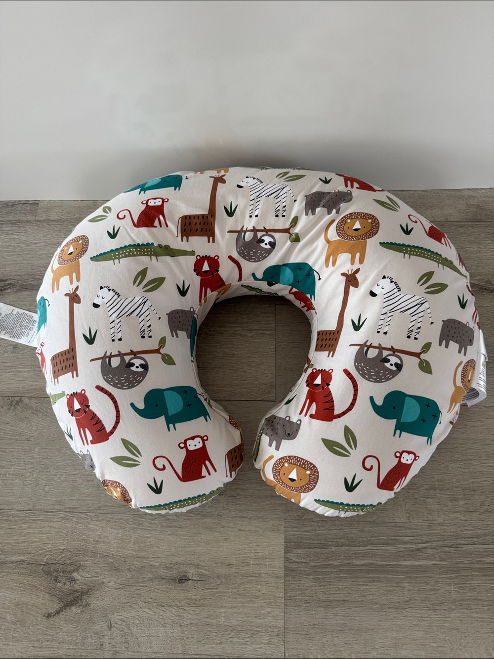 BOPPY Kids Animal Print Nursing/Baby Support Pillow Jungle NEW